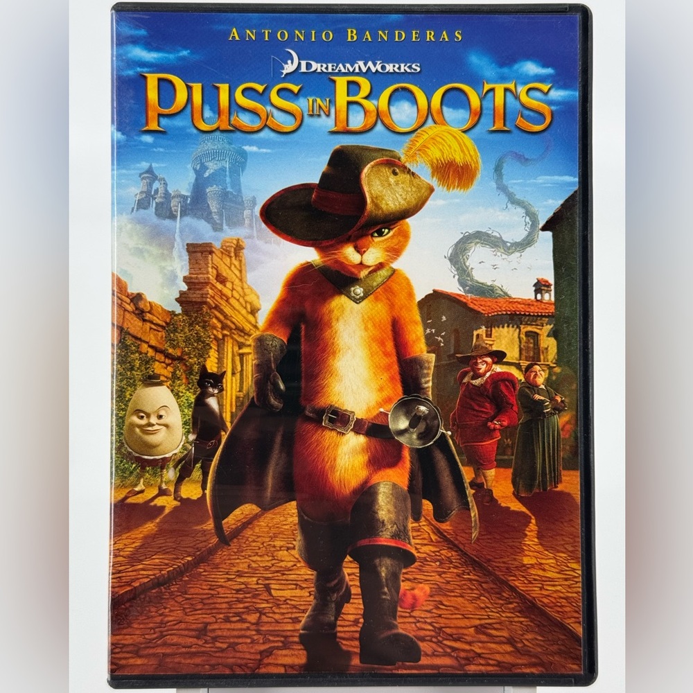 Puss in Boots on DVD.